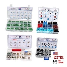 4 Set Car A/C Repair Kits,270pcs O-Ring Seals Kit 102PCS A/C Valve LMTKT494