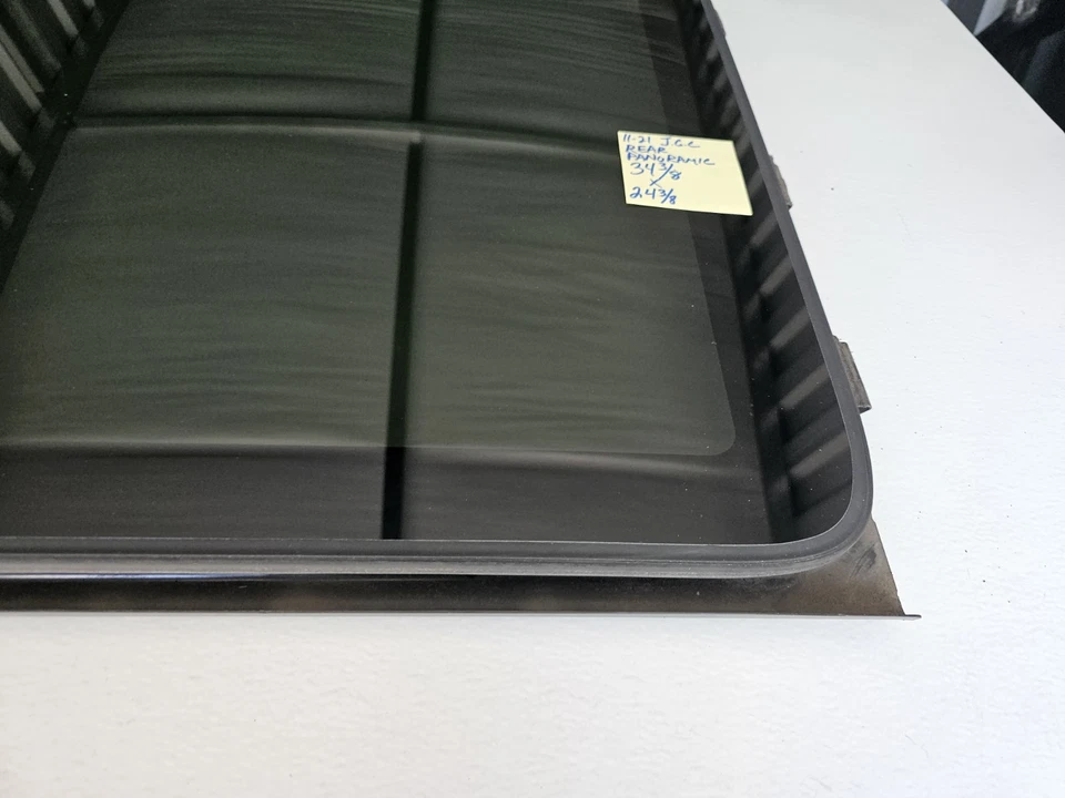 Jeep Grand Cherokee techo corredizo vidrio trasero estacionario OEM panorámico 2011 2012-2021 Foto 2 de 4