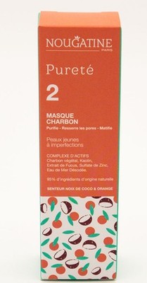 Nougatine Pureté 2 Le MASQUE CARBON PURETÉ reguliert den Talg, 40 ml