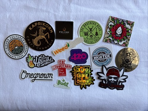 Cannabis Sticker Bundle (15)