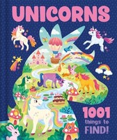 Igloo Books Ltd - Unicorns 1001 Things To Find - Hardback - G245Z
