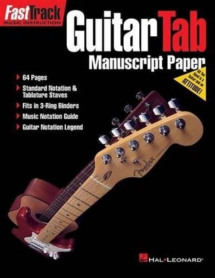 FastTrack - Guitar Tab Manuscript Paper (Taschenbuch)