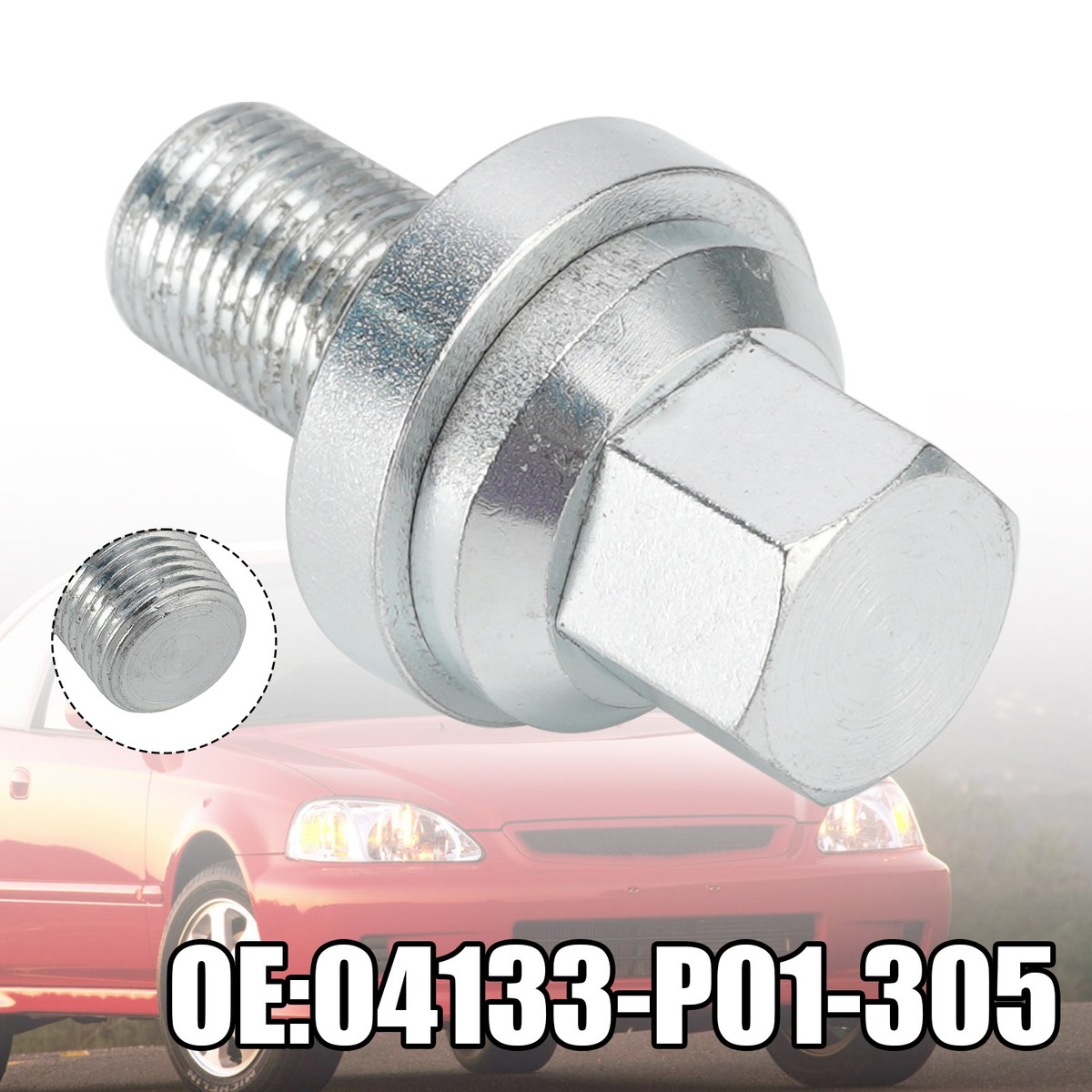 HONDA ボルドール Honda Civic D16Z6 D16 D15 D16Y8 D Series Crank Pulley Bolt 04133