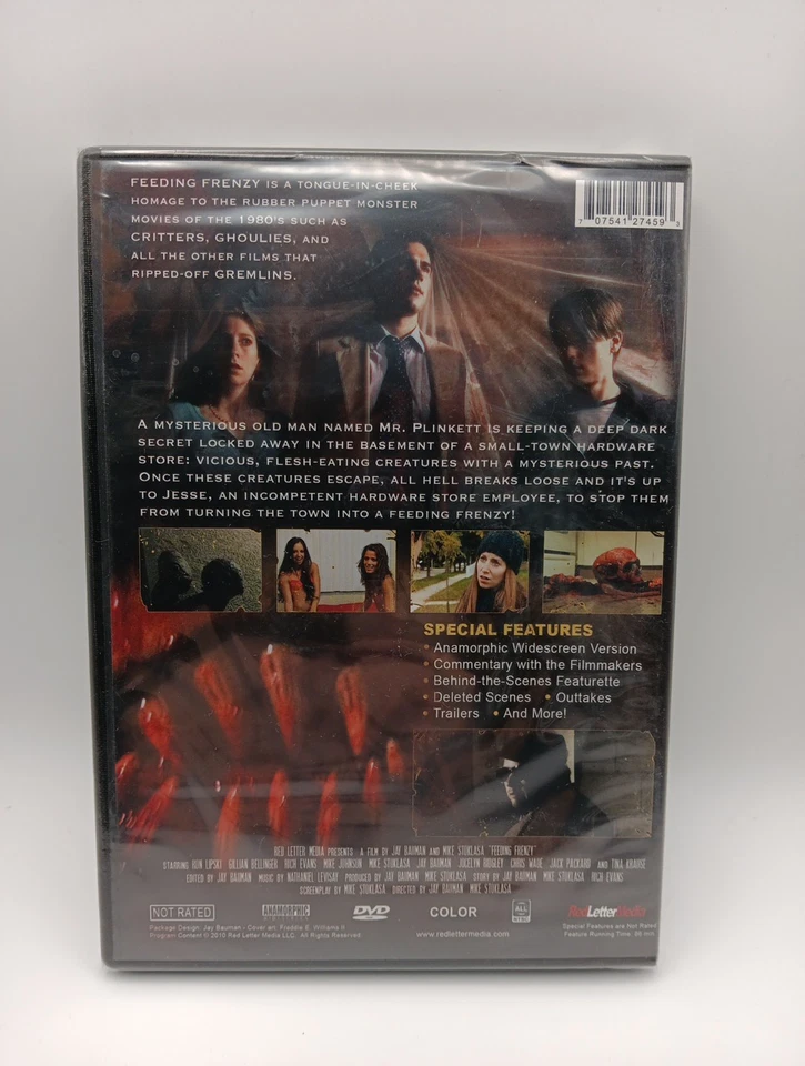 Feeding Frenzy (DVD) RedLetterMedia Rich Evans, Jay Bauman, Mike Stoklasa - NEW! - Image 2 of 4