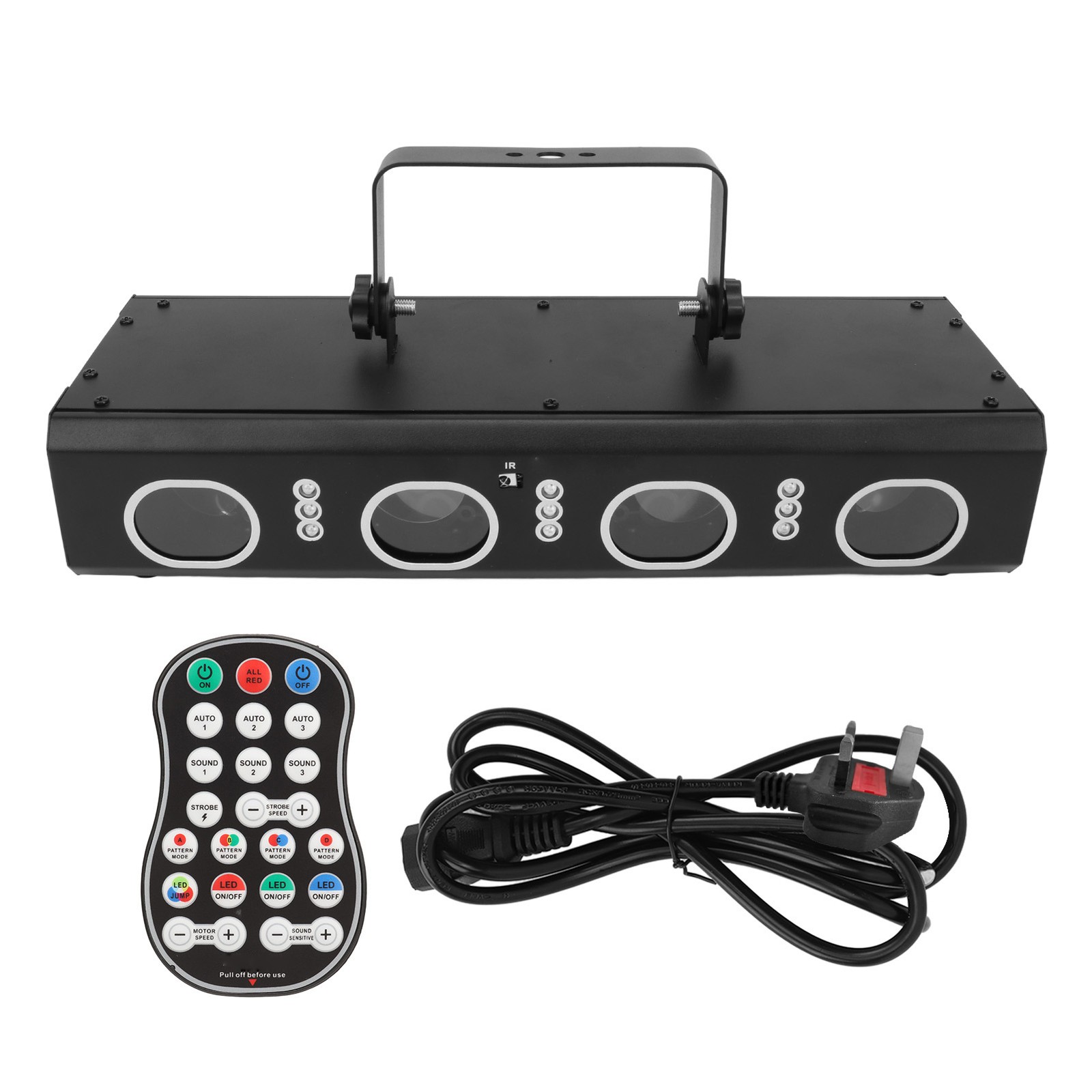 Sound Activated Disco DJ Light Rotatable Strobe Light For Party Dance Pub New