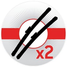 Scheibenwischer Set vorne für Alfa Romeo 156 932 | 24436357