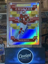 2024 Panini Rookies & Stars - Crusade Xavier Worthy #C-XWY Silver (RC)