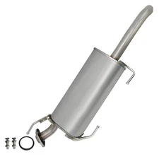 Stainless Steel Exhaust Rear Muffler fits: 2013-2019 Nissan Sentra 1.8L