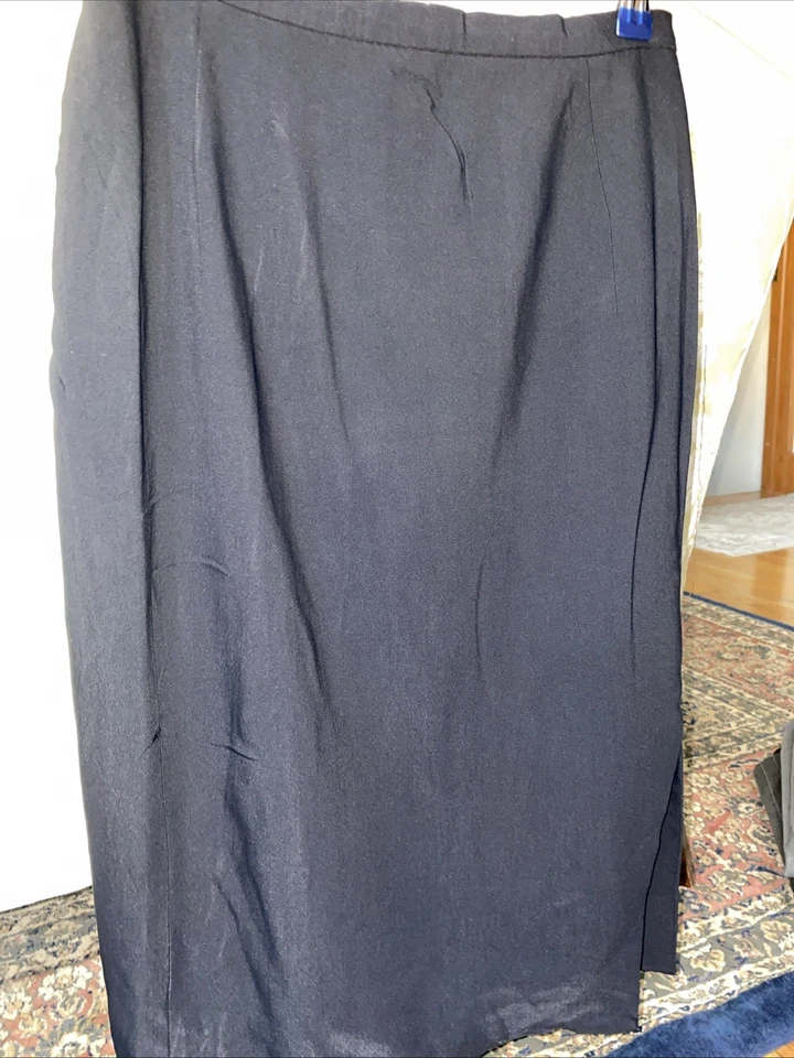 Falda Altuzarra Italia Negra Talla 40 Foto 3 de 4