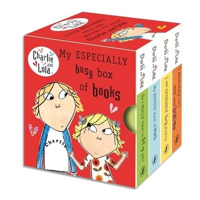 Charlie and Lola: My Especially Busy Box of Books... by Child, Lauren Board book