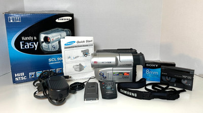 Samsung SCL906 Hi8 8mm Camcorder - Tested - Excellent Condition - Video Transfer