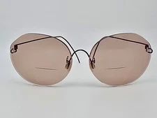 Unbranded Anodized Purple Ultra-Light Rimless Eyeglasses Frame 60-17-113