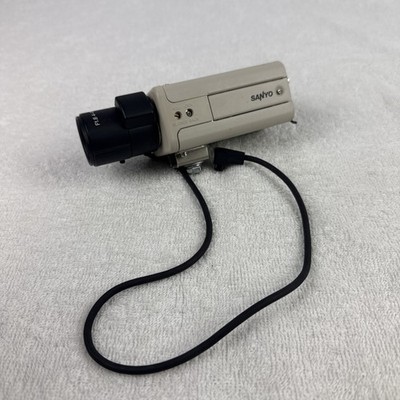 SANYO VCB 3524 B/W CCD Camera 24v AC 60hz and power supply - Untested