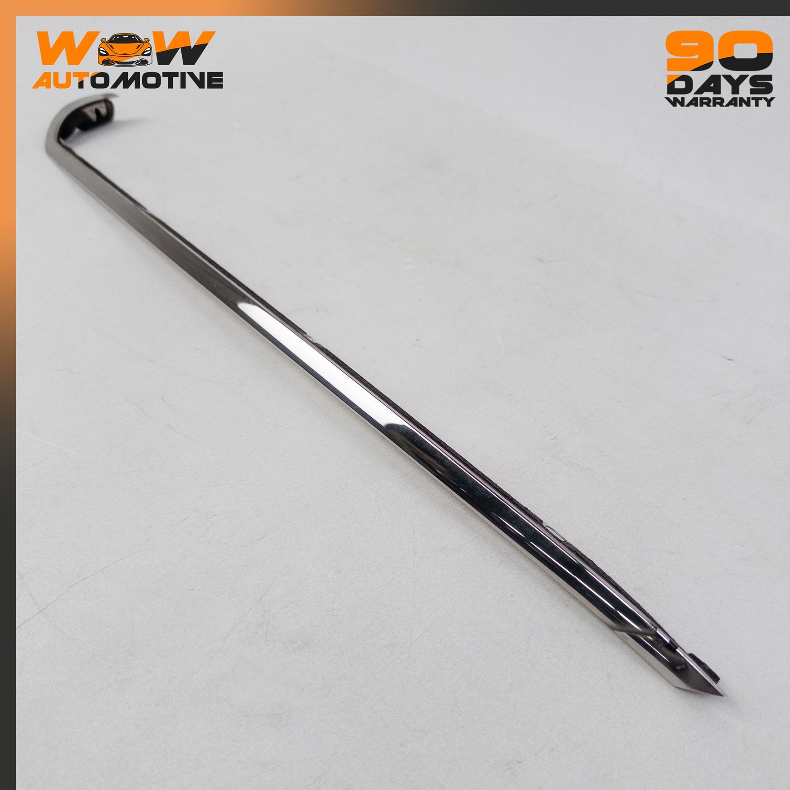 12-17 BENTLEY CONTINENTAL GTC FRONT WINDSHIELD MOLDING TRIM COVER CHROME SET OEM