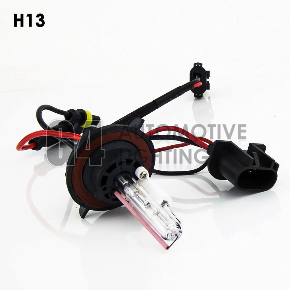 2X NEW HID XENON H13 9008 Headlight HID Bulbs AC 35W 8000K Iceberg Blue - Image 2 of 4