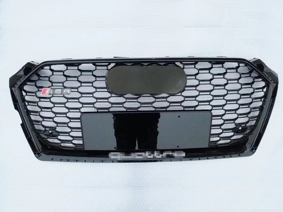 For Audi A5 S5 B9 2017 2018 2019 Grill RS5 Style Honeycomb Front Bumper Grille Foto 2 de 4