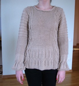 jerseys de lana hechos a mano para mujer