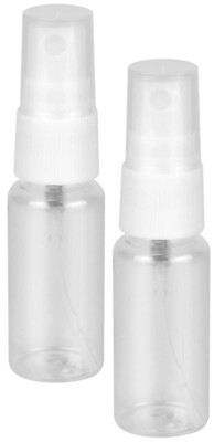 2 Stück Sprühflaschen, 20 ml klar leer nachfüllbar Zerstäuber, Nebelsprühflaschen