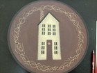 Two wooden folk art plates by Donna White — photo 1