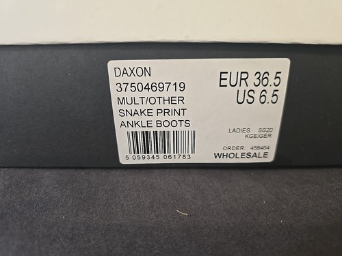Kurt Geiger Daxon multi-color size 6.5 Snake Print Ankle Boots!! EUR 36.5 - Picture 2 of 14