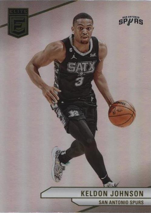2023-24 Panini NBA Hoops - Keldon Johnson #HI-KJS for sale | eBay