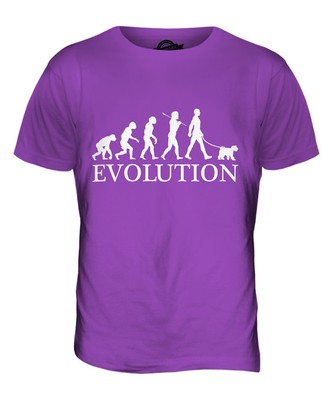 WELSH TERRIER EVOLUTION DES MENSCHEN UND HUND HERREN T-SHIRT TEE SHIRT S M L XL