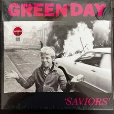 GREEN DAY - Saviors (CLEAR VINYL LP w/ Poster, 2024) **NEW**