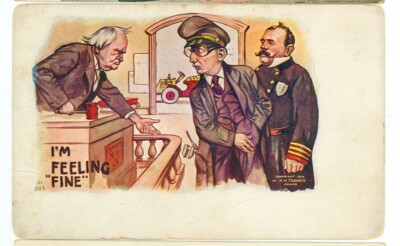 POLICEMAN-I'M FEELING FINE-JUDGE-EMB-PM1907-HH TAMMEN 1906(#LAW-217)