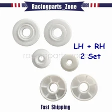 For 1978-1988 GM A & G Body Front Door Window Regulator Guide Roller Set LH & RH