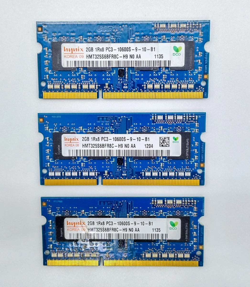 Hynix 2gb 1rx8 Pc3 10600s 9 10 B1 for sale | eBay