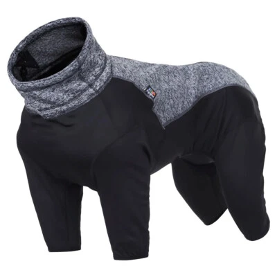 Rukka Pets Fleece-Overall Subrima für Hunde, schwarz, warm & bequem