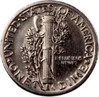 1916-S Mercury Dime ~ Borderline Uncirculated (AU++) ~~ 90% Silver — photo 2