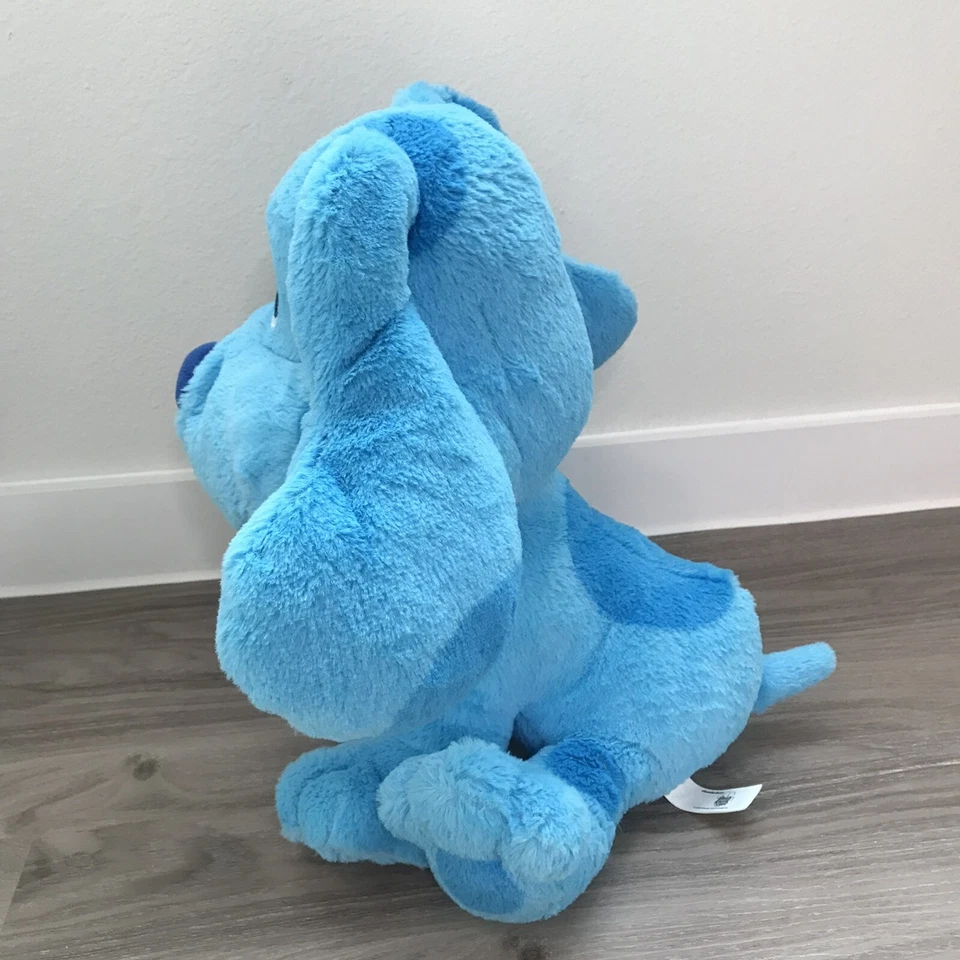 17" Plush Puppy Dog Blues Clues Just Play 2020 Viacom NICK JR. Large EXCELLENT - Image 3 of 4