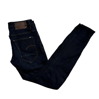 G Star Raw Arc 3D Slim Jeans Size 32x34 Blue Button Fly
