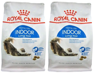 (  7,33/kg) Royal Canin INDOOR Long Hair - Futter für Langhaarkatzen - 2 x 10 kg