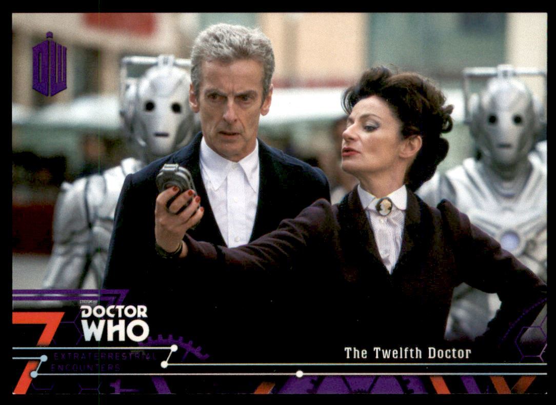 2016 Doctor Who Extraterrestrial Encounters Purple #13 The Twelfth Doctor /50