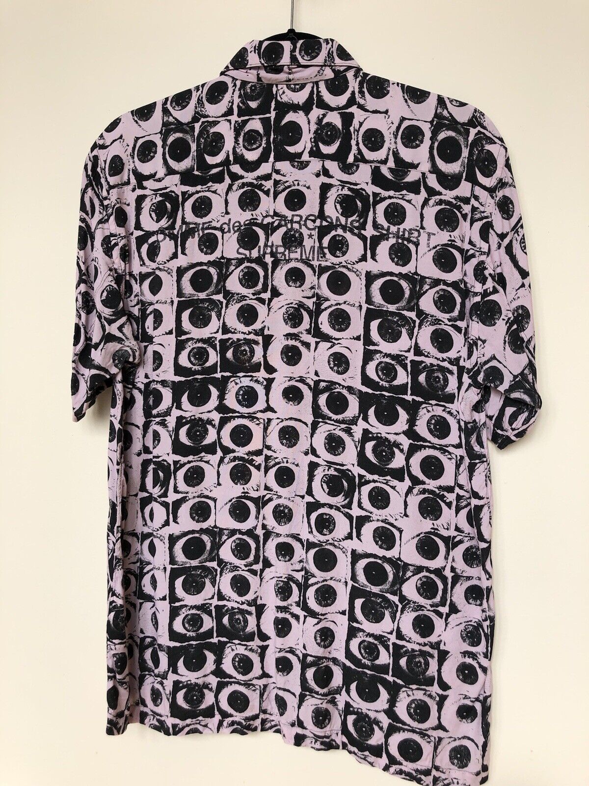 Supreme Comme Des Garcons SHIRT Eyes Rayon Shirt … - image 6