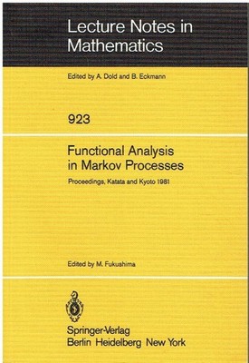 M. Fukushima Functional Analysis in Markov Processes. Proceedings of the Intern