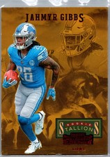 2023 Panini Contenders - Rookie Stallions Jahmyr Gibbs #13 Red (RC)