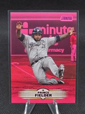 2025 Topps Stadium Club - Prince Fielder #161 Pink Parallel