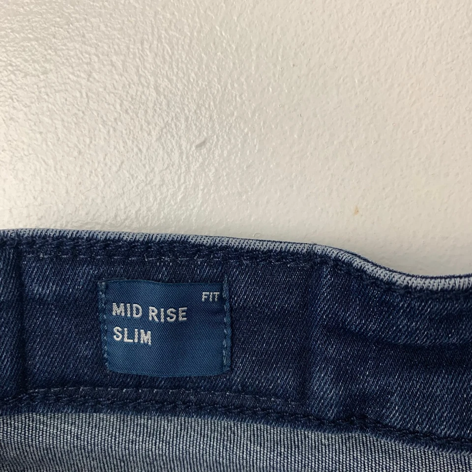 Hilfiger Denim Women's Mid Rise Slim Jeans Blue Size 28 X 30 — 第 4/4 张图片