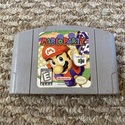 Mario Party 1 Nintendo 64, 1999  Game Cartridge Cart Only Authentic Tested Works