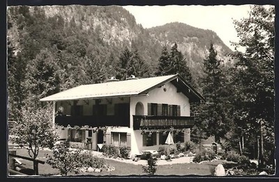 Ansichtskarte Schellenberg /Berchtesgaden, Landhaus Hubertus Almbachklamm 