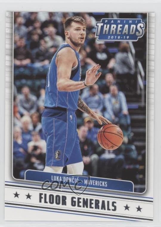 2018-19 Panini Threads Floor Generals Luka Doncic #2 6l7