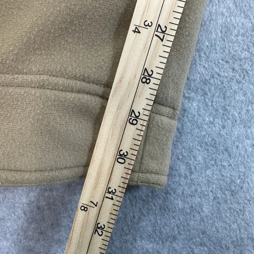 Cabela's Pants Mens Size 44 Brown Tan Straight Leg Fleece Outdoor Gear Hunting - Picture 12 of 13