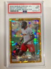 TOPPS MERLIN CHROME 20/21 DAYOT UPAMECANO BAYERN MUNICH GOLD ATOMIC 19/50 PSA 9.