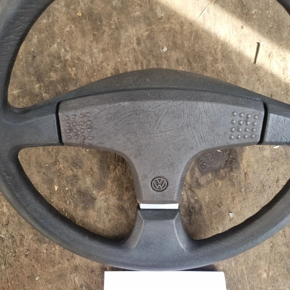 Lenkrad Drei Speichen VW Polo MK2 86C 321419660 - Bild 3 von 4