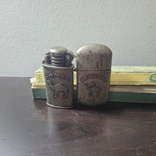 Lot Of 2- Vintage Camel Lighters. Both spark!