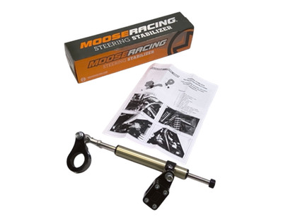 2012-2014 MOOSE RACING CAN-AM DS450 7 WAY STEERING STABILIZER BTS-S54-BK NEW OEM