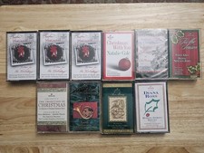 8 Hallmark Christmas Holiday Cassette Tapes: 1991-1994, 1997-2000